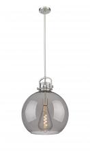 Innovations Lighting 410-1SL-SN-G410-16SM - Newton Sphere - 1 Light - 16 inch - Satin Nickel - Pendant