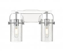 Innovations Lighting 423-2W-PC-G423-7SDY - Pilaster - 2 Light - 15 inch - Polished Chrome - Bath Vanity Light