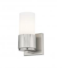 Innovations Lighting 428-1W-SN-G428-7WH - Bolivar - 1 Light - 5 inch - Satin Nickel - Sconce