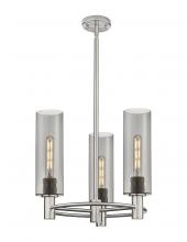 Innovations Lighting 434-3CR-SN-G434-12SM - Crown Point - 3 Light - 18 inch - Satin Nickel - Pendant