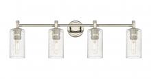 Innovations Lighting 434-4W-PN-G434-7SDY - Crown Point - 4 Light - 34 inch - Polished Nickel - Bath Vanity Light