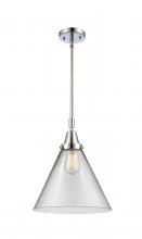 Innovations Lighting 447-1S-PC-G42-L - Cone - 1 Light - 12 inch - Polished Chrome - Mini Pendant