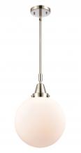 Innovations Lighting 447-1S-PN-G201-10 - Beacon - 1 Light - 10 inch - Polished Nickel - Mini Pendant