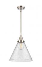 Innovations Lighting 447-1S-PN-G44-L - Cone - 1 Light - 12 inch - Polished Nickel - Mini Pendant