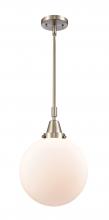 Innovations Lighting 447-1S-SN-G201-10 - Beacon - 1 Light - 10 inch - Brushed Satin Nickel - Mini Pendant