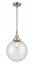 Innovations Lighting 447-1S-SN-G204-10 - Beacon - 1 Light - 10 inch - Brushed Satin Nickel - Mini Pendant