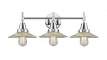 Innovations Lighting 447-3W-PC-G2 - Halophane - 3 Light - 27 inch - Polished Chrome - Bath Vanity Light