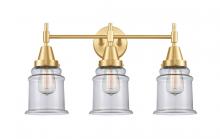  447-3W-SG-G182 - Canton - 3 Light - 24 inch - Satin Gold - Bath Vanity Light