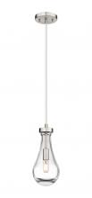 Innovations Lighting 451-1P-SN-G451-5CL - Owego - 1 Light - 5 inch - Satin Nickel - Pendant