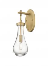 Innovations Lighting 451-1W-BB-G451-5CL - Owego - 1 Light - 5 inch - Brushed Brass - Sconce