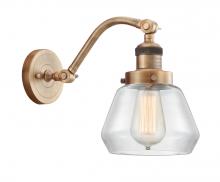 Innovations Lighting 515-1W-BB-G172 - Fulton - 1 Light - 7 inch - Brushed Brass - Sconce