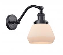 Innovations Lighting 515-1W-BK-G171 - Fulton - 1 Light - 7 inch - Matte Black - Sconce