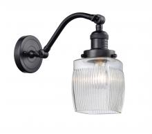 Innovations Lighting 515-1W-BK-G302 - Colton - 1 Light - 6 inch - Matte Black - Sconce