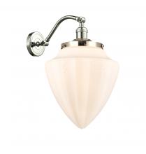 Innovations Lighting 515-1W-PN-G661-12 - Bullet - 1 Light - 12 inch - Polished Nickel - Sconce