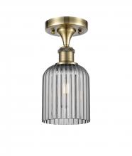 Innovations Lighting 516-1C-AB-G559-5SM - Bridal Veil - 1 Light - 5 inch - Antique Brass - Semi-Flush Mount