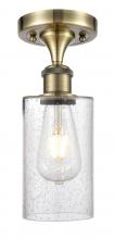 Innovations Lighting 516-1C-AB-G804 - Clymer - 1 Light - 4 inch - Antique Brass - Semi-Flush Mount