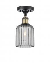 Innovations Lighting 516-1C-BAB-G559-5SM - Bridal Veil - 1 Light - 5 inch - Black Antique Brass - Semi-Flush Mount