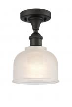 Innovations Lighting 516-1C-OB-G411 - Dayton - 1 Light - 6 inch - Oil Rubbed Bronze - Semi-Flush Mount