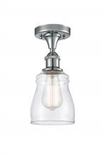 Innovations Lighting 516-1C-PC-G392 - Ellery - 1 Light - 5 inch - Polished Chrome - Semi-Flush Mount