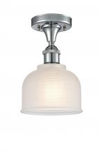 Innovations Lighting 516-1C-PC-G411 - Dayton - 1 Light - 6 inch - Polished Chrome - Semi-Flush Mount