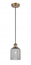 Innovations Lighting 516-1P-BB-G559-5SM - Bridal Veil - 1 Light - 5 inch - Brushed Brass - Cord hung - Mini Pendant