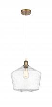 Innovations Lighting 516-1P-BB-G654-12 - Cindyrella - 1 Light - 12 inch - Brushed Brass - Cord hung - Mini Pendant