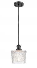 Innovations Lighting 516-1P-BK-G402 - Niagara - 1 Light - 7 inch - Matte Black - Cord hung - Mini Pendant