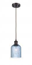 Innovations Lighting 516-1P-OB-G559-5BL - Bridal Veil - 1 Light - 5 inch - Oil Rubbed Bronze - Cord hung - Mini Pendant