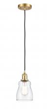 Innovations Lighting 516-1P-SG-G392 - Ellery - 1 Light - 5 inch - Satin Gold - Cord hung - Mini Pendant