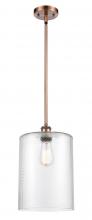 Innovations Lighting 516-1S-AC-G112-L - Cobbleskill - 1 Light - 9 inch - Antique Copper - Mini Pendant