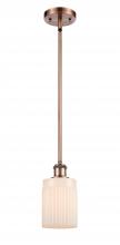 Innovations Lighting 516-1S-AC-G341 - Hadley - 1 Light - 5 inch - Antique Copper - Mini Pendant