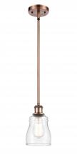 Innovations Lighting 516-1S-AC-G392 - Ellery - 1 Light - 5 inch - Antique Copper - Mini Pendant