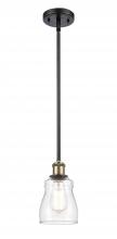 Innovations Lighting 516-1S-BAB-G392 - Ellery - 1 Light - 5 inch - Black Antique Brass - Mini Pendant