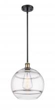 Innovations Lighting 516-1S-BAB-G556-12CL - Rochester - 1 Light - 12 inch - Black Antique Brass - Mini Pendant