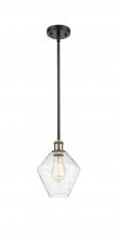 Innovations Lighting 516-1S-BAB-G654-8 - Cindyrella - 1 Light - 8 inch - Black Antique Brass - Mini Pendant