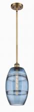 Innovations Lighting 516-1S-BB-G557-8BL - Vaz - 1 Light - 8 inch - Brushed Brass - Mini Pendant