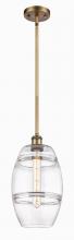 Innovations Lighting 516-1S-BB-G557-8CL - Vaz - 1 Light - 8 inch - Brushed Brass - Mini Pendant