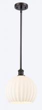 Innovations Lighting 516-1S-OB-G1217-10WV - White Venetian - 1 Light - 10 inch - Oil Rubbed Bronze - Mini Pendant