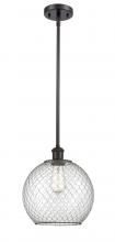 Innovations Lighting 516-1S-OB-G122-10CBK - Farmhouse Chicken Wire - 1 Light - 10 inch - Oil Rubbed Bronze - Mini Pendant