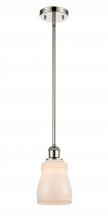 Innovations Lighting 516-1S-PN-G391 - Ellery - 1 Light - 5 inch - Polished Nickel - Mini Pendant