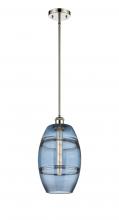 Innovations Lighting 516-1S-PN-G557-8BL - Vaz - 1 Light - 8 inch - Polished Nickel - Mini Pendant