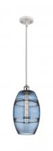 Innovations Lighting 516-1S-WPC-G557-8BL - Vaz - 1 Light - 8 inch - White Polished Chrome - Mini Pendant