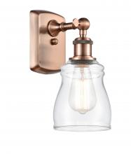 Innovations Lighting 516-1W-AC-G392 - Ellery - 1 Light - 5 inch - Antique Copper - Sconce