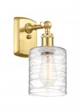 Innovations Lighting 516-1W-SG-G1113 - Cobbleskill - 1 Light - 5 inch - Satin Gold - Sconce