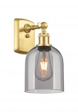 Innovations Lighting 516-1W-SG-G558-6SM - Bella - 1 Light - 6 inch - Satin Gold - Sconce