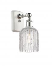 Innovations Lighting 516-1W-WPC-G559-5CL - Bridal Veil - 1 Light - 5 inch - White Polished Chrome - Sconce