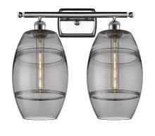 Innovations Lighting 516-2W-PC-G557-8SM - Vaz - 2 Light - 18 inch - Polished Chrome - Bath Vanity Light