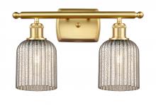 Innovations Lighting 516-2W-SG-G559-5ME - Bridal Veil - 2 Light - 15 inch - Satin Gold - Bath Vanity Light