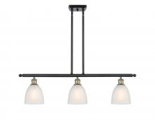 Innovations Lighting 516-3I-BAB-G381 - Castile - 3 Light - 36 inch - Black Antique Brass - Cord hung - Island Light