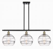 Innovations Lighting 516-3I-BAB-G556-10CL - Rochester - 3 Light - 37 inch - Black Antique Brass - Cord hung - Island Light